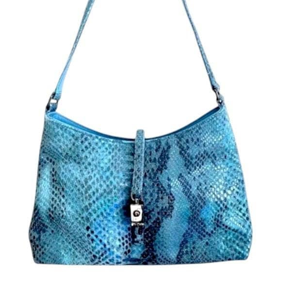 Y2k Leather Mermaid Purse Baguette