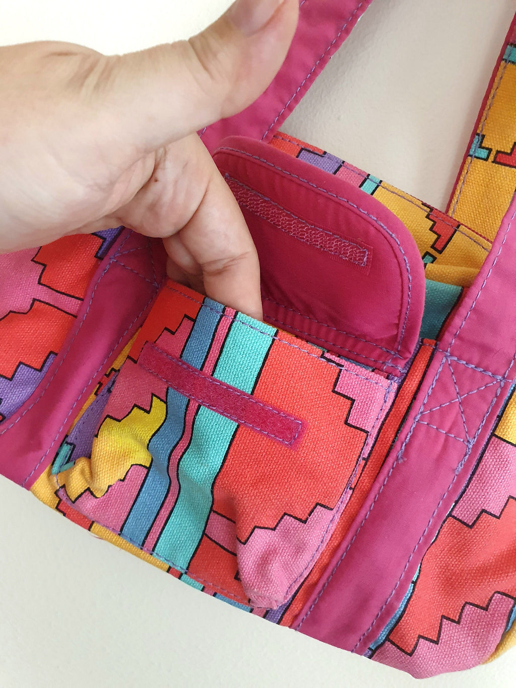 90s Y2k Colourful Billabong Handbag