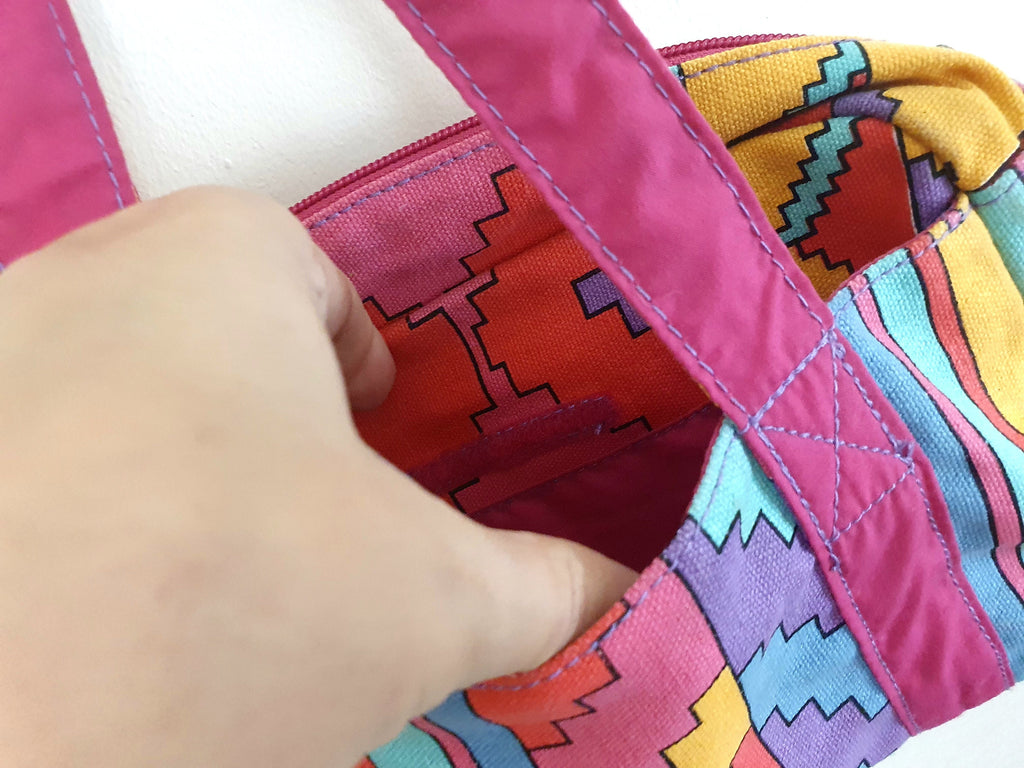90s Y2k Colourful Billabong Handbag