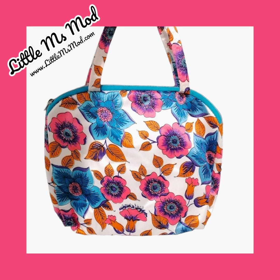 60s Deadstock 2 Piece Make Up Bags