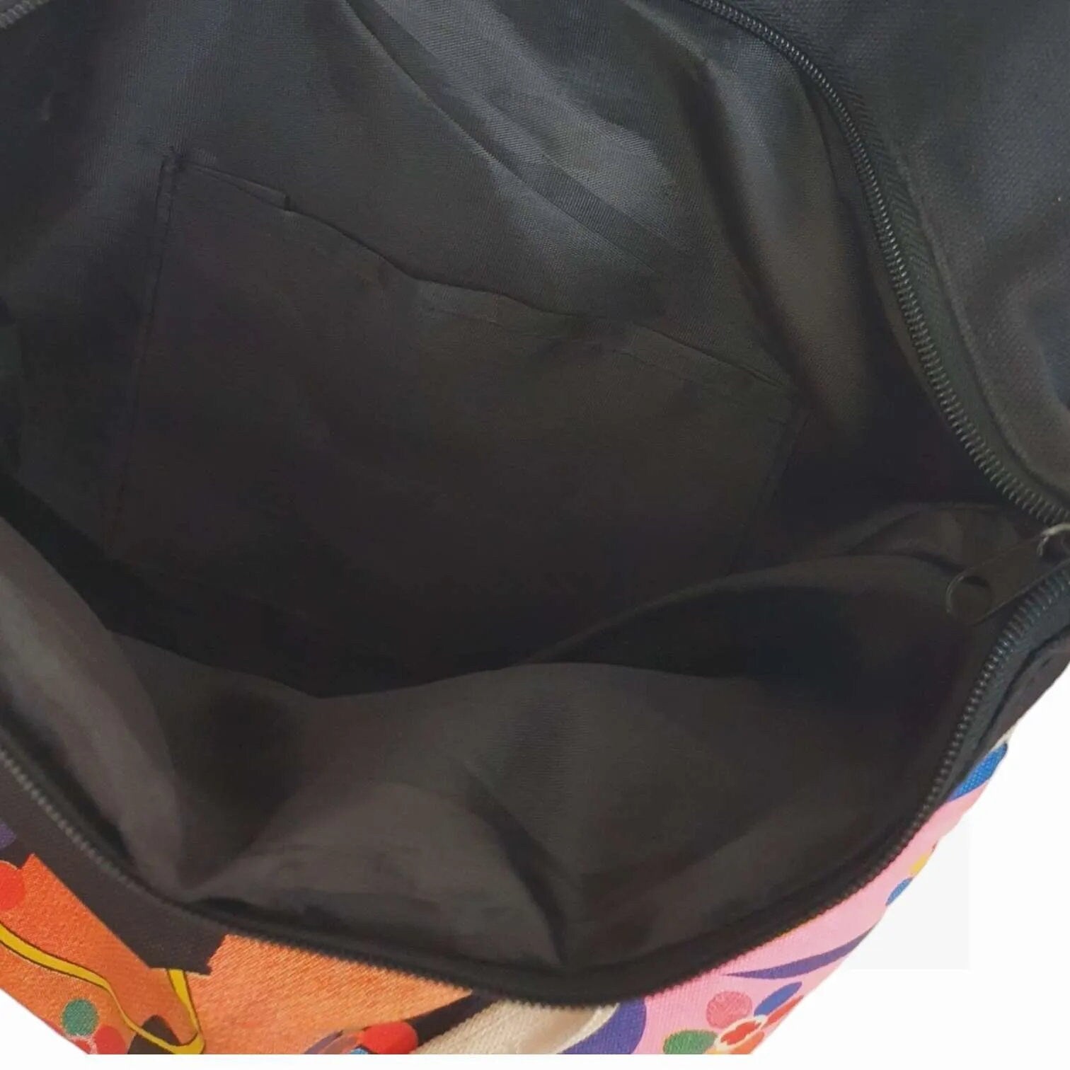 Funky Vintage tote bag- 70s psychedelic hippy shoulder bag