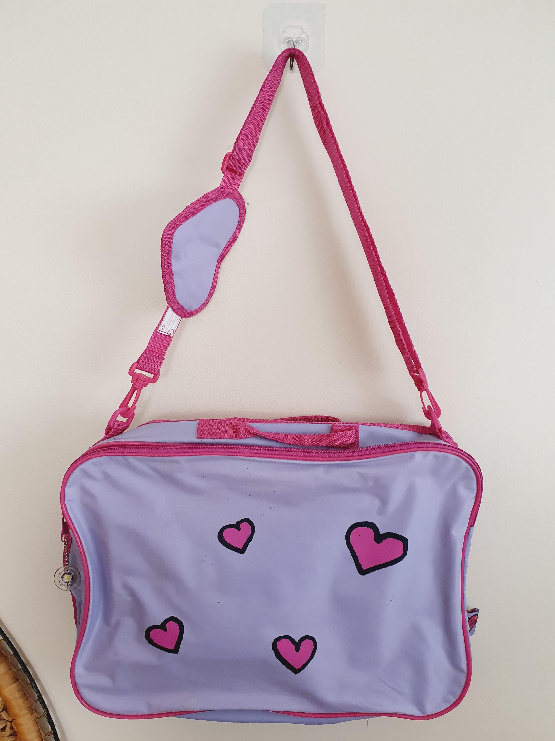 Vintage Groovy Chick Bang Overnight Bag