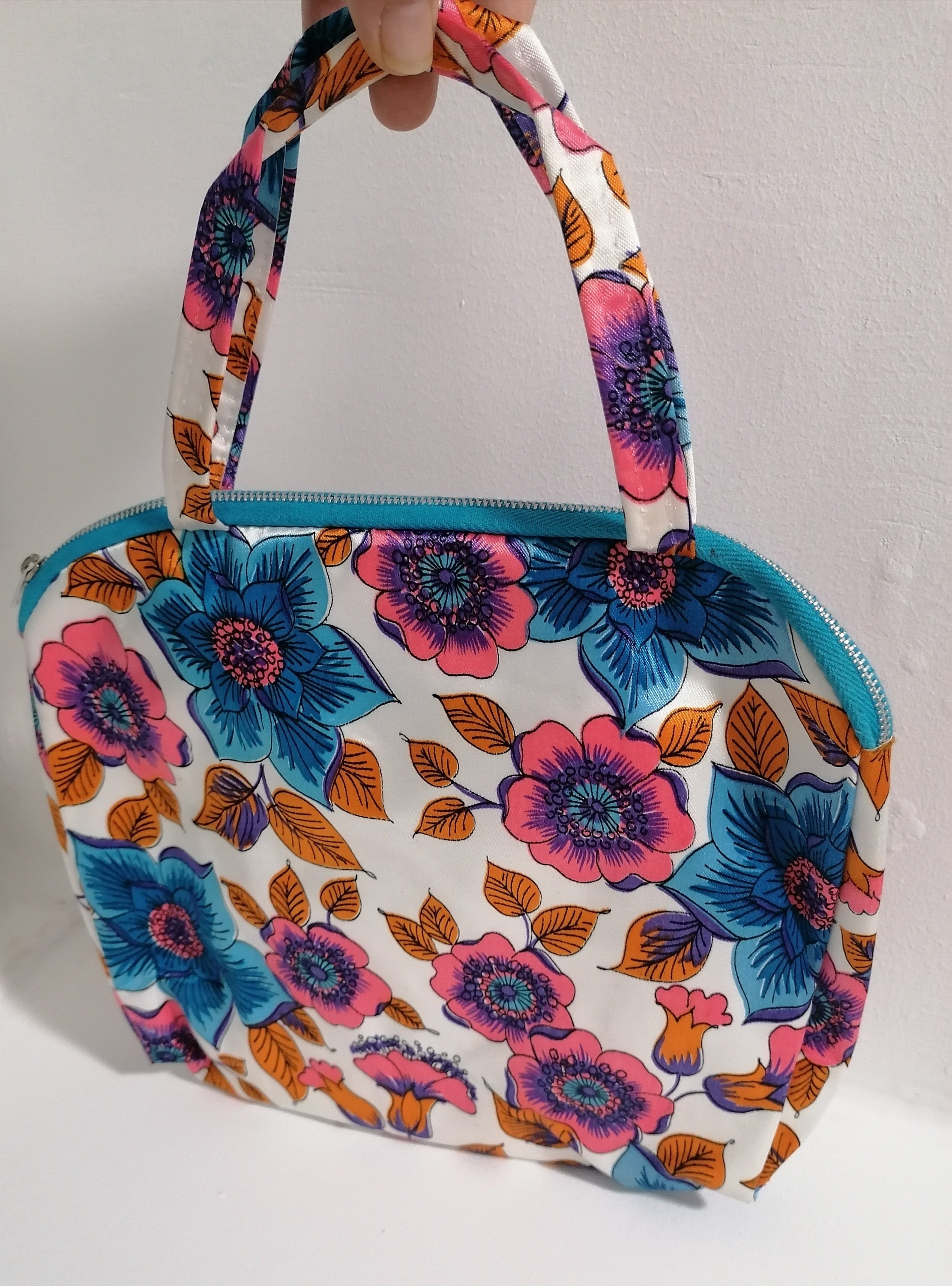 60s Deadstock 2 Piece Make Up Bags