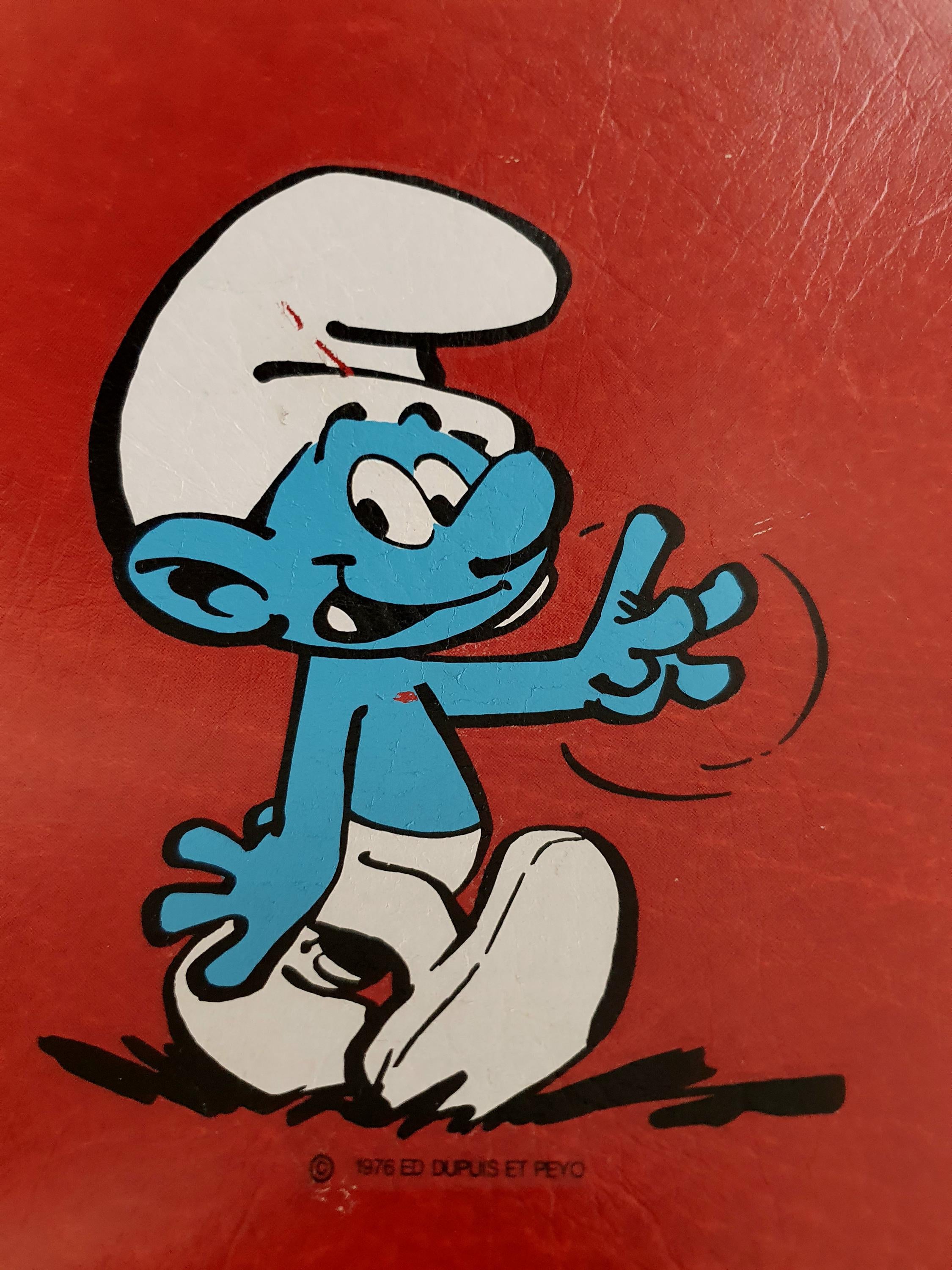 1976 The smurfs Shoulder Bag