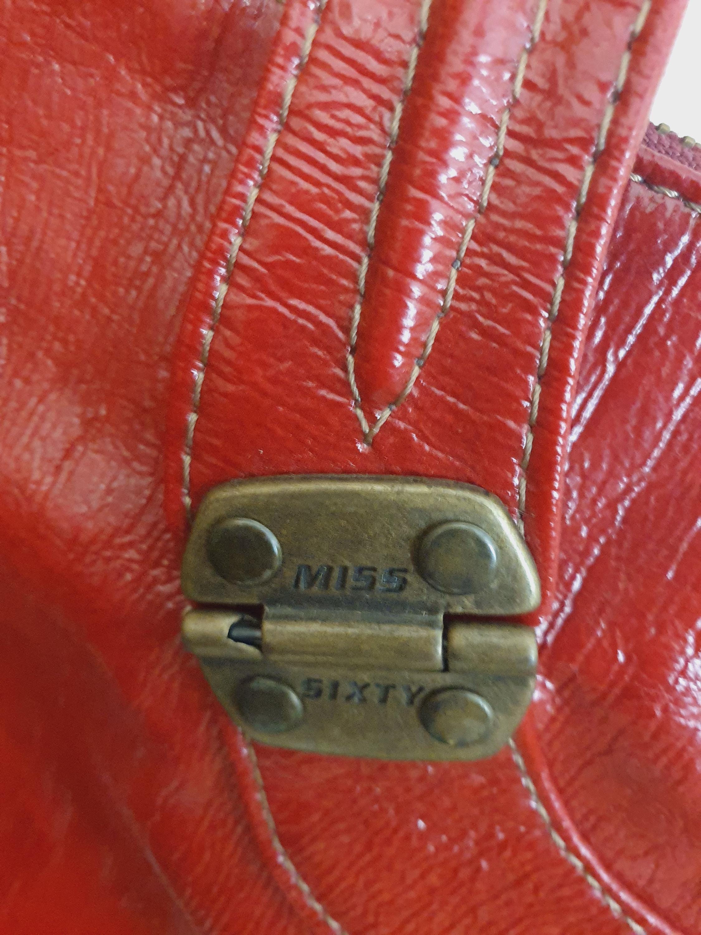 Miss Sixty Vintage Red Shoulder Bag
