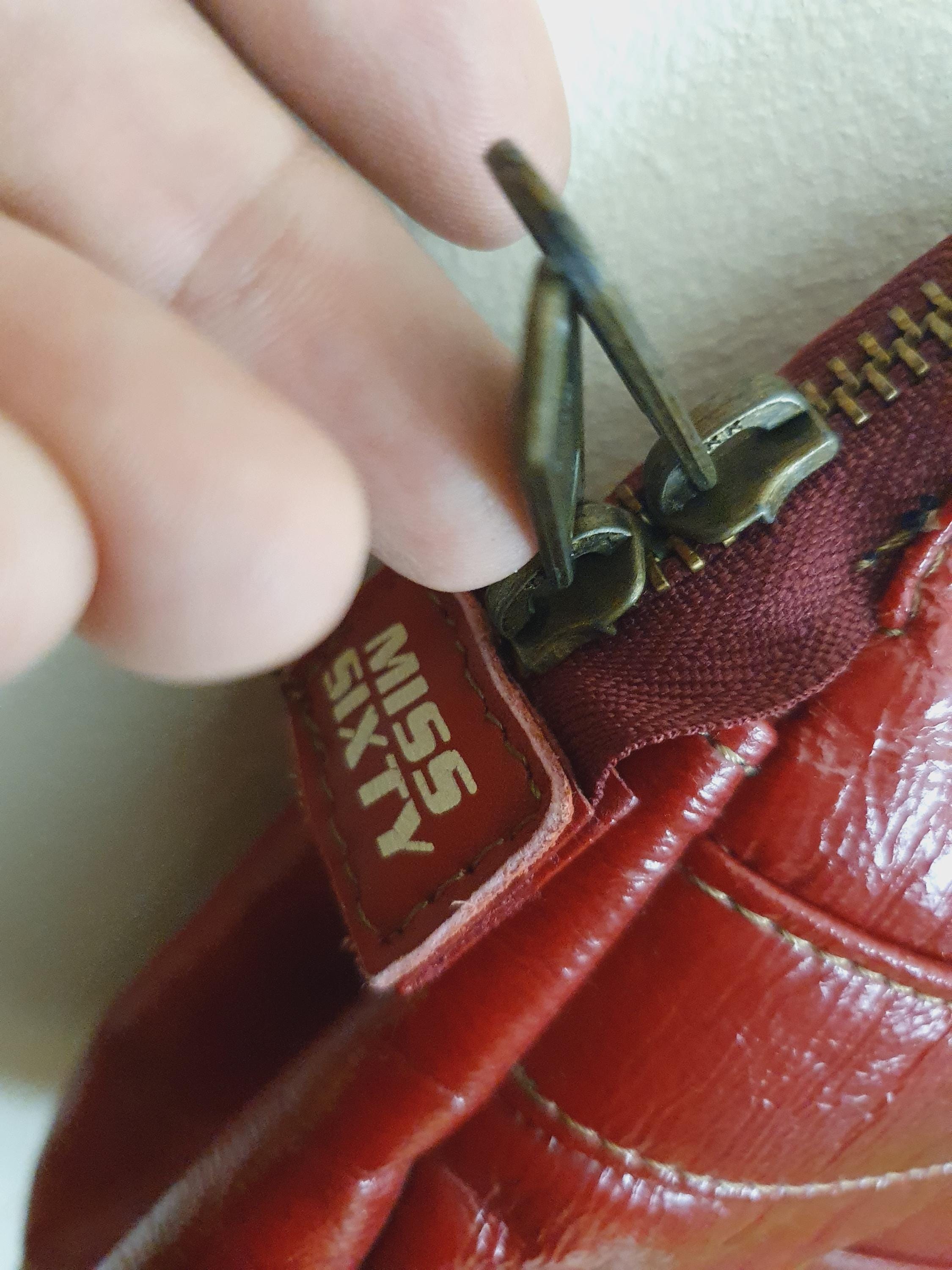 Miss Sixty Vintage Red Shoulder Bag