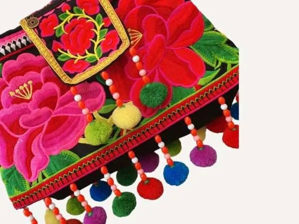 Vintage Floral Bohemian Shoulder Bag