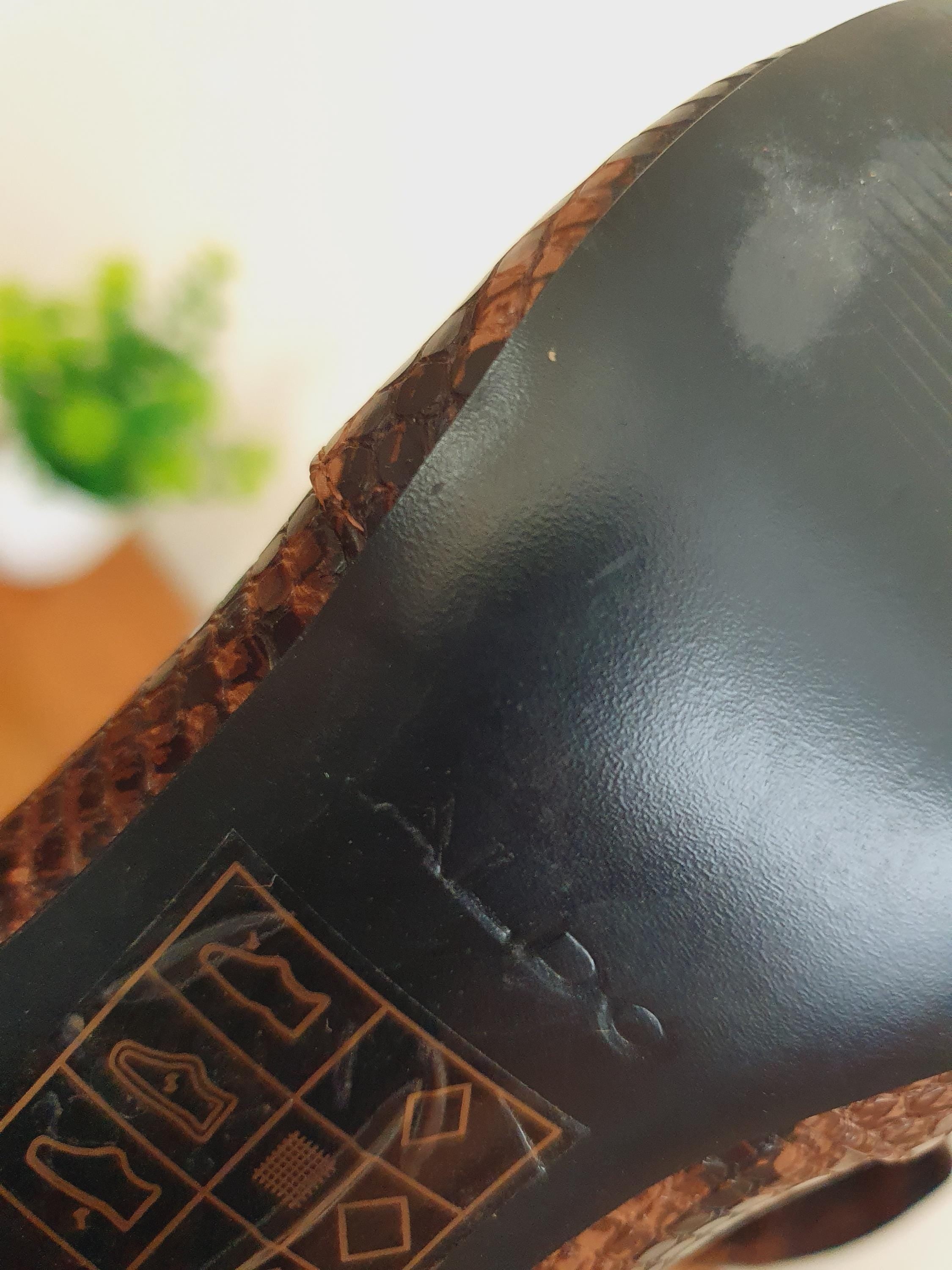 Y2k Brown Aldo Chunky Heel