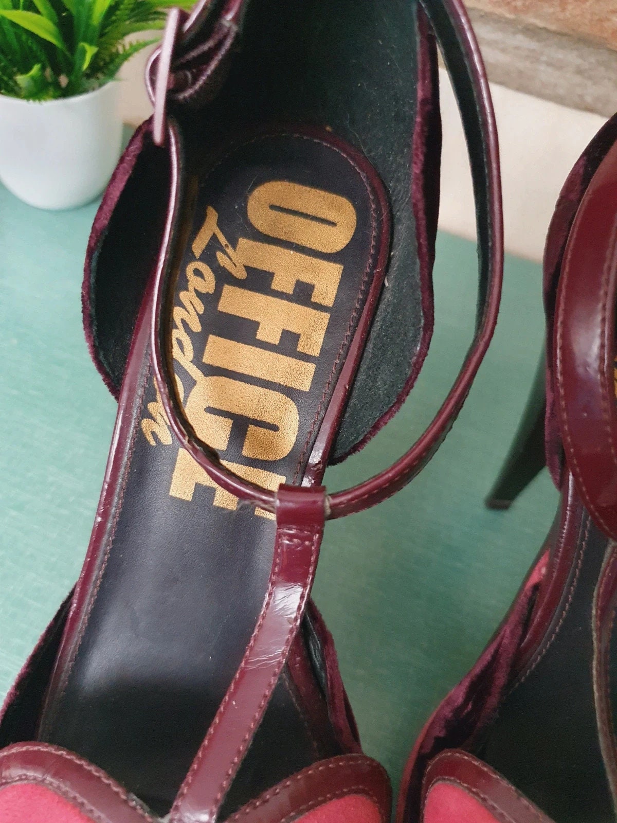 90s Purple Velvet Stiletto Heels