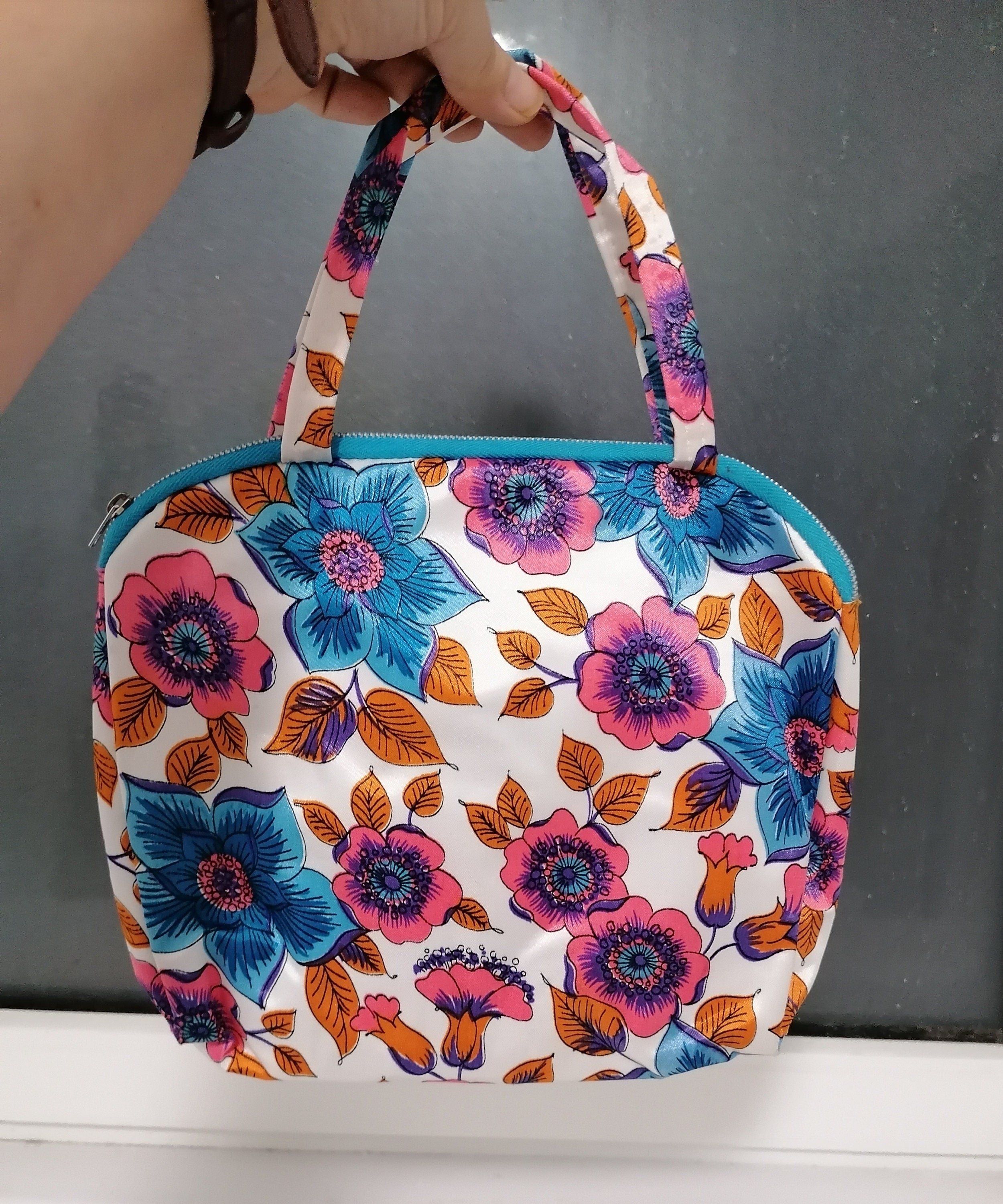 60s Deadstock 2 Piece Make Up Bags