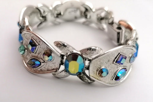1960s Corocraft Crystal Rhinestone Bracelet