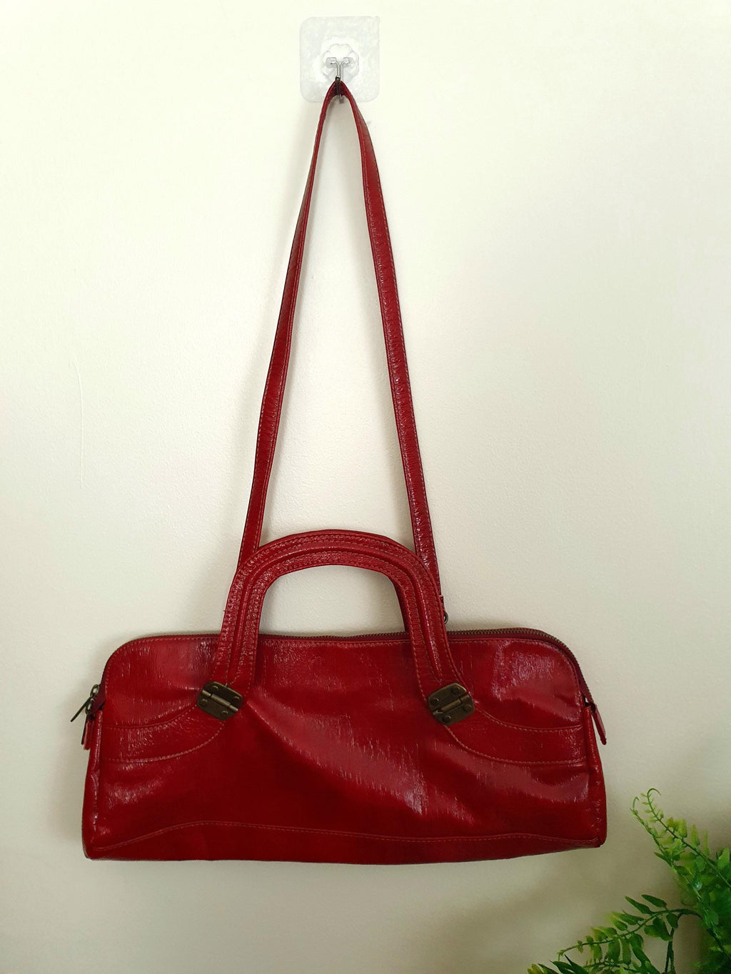 Miss Sixty Vintage Red Shoulder Bag