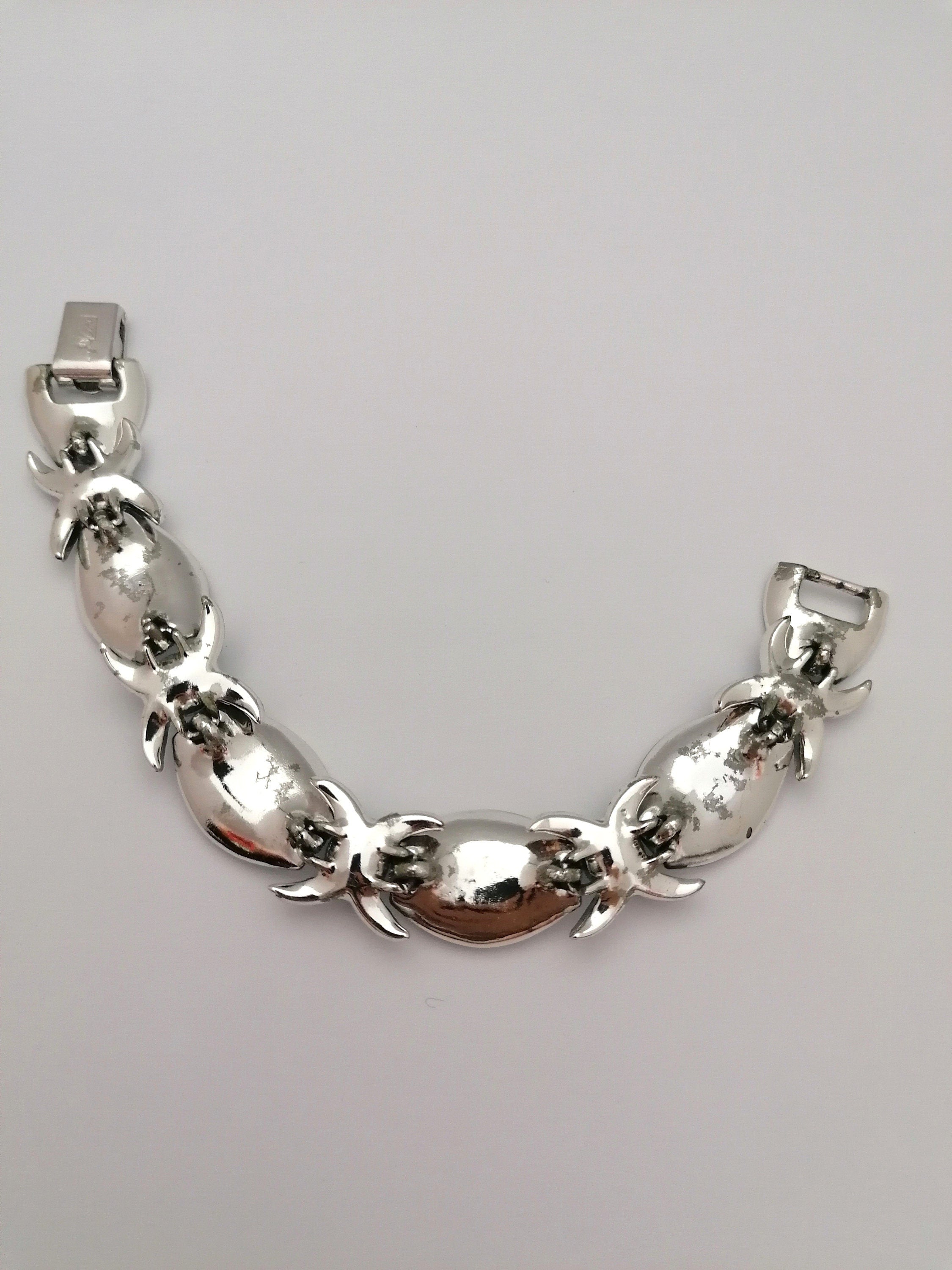 60s Corocraft Crystal Rhinestone Bracelet
