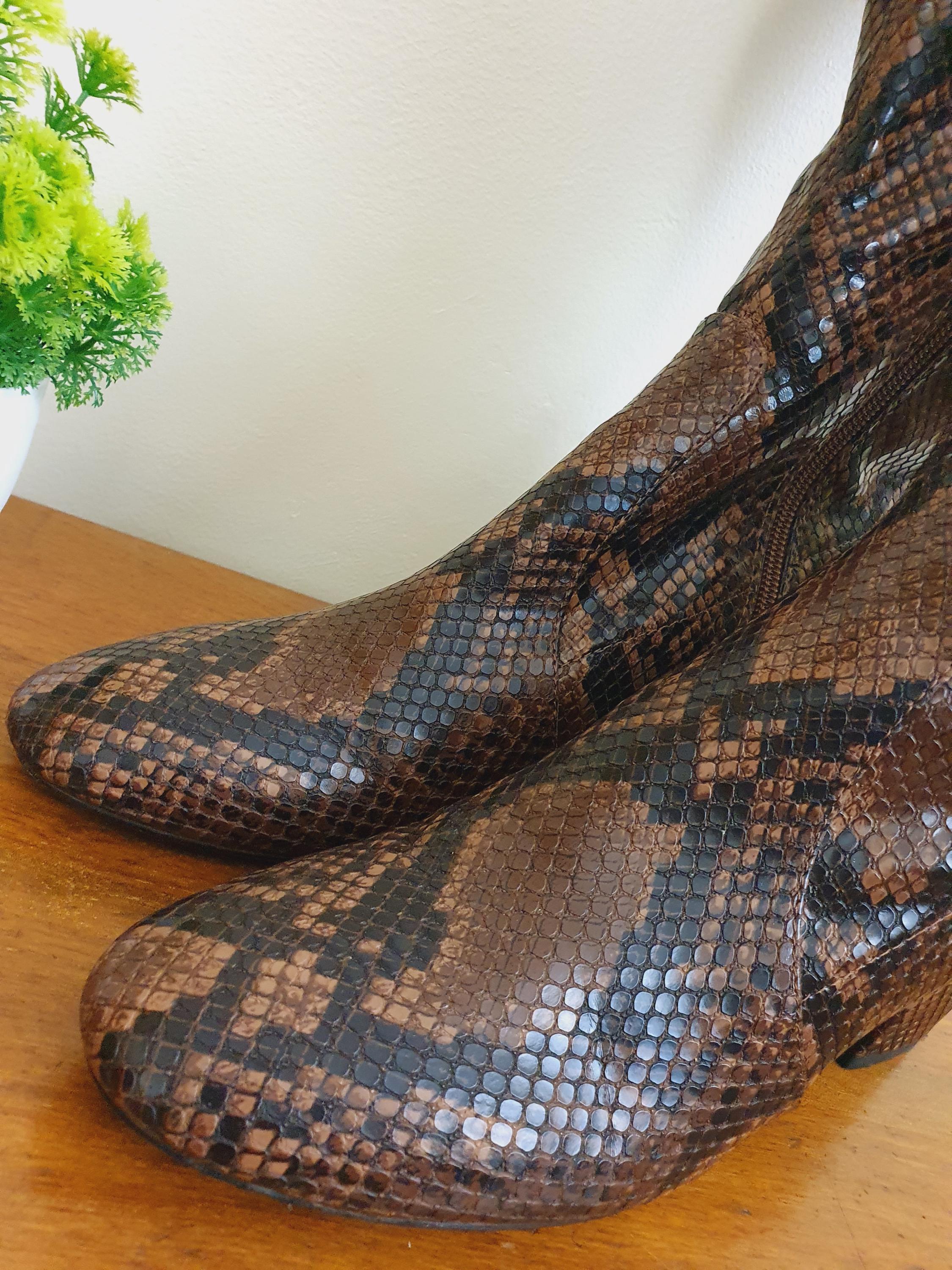 Y2k Brown Aldo Chunky Heel