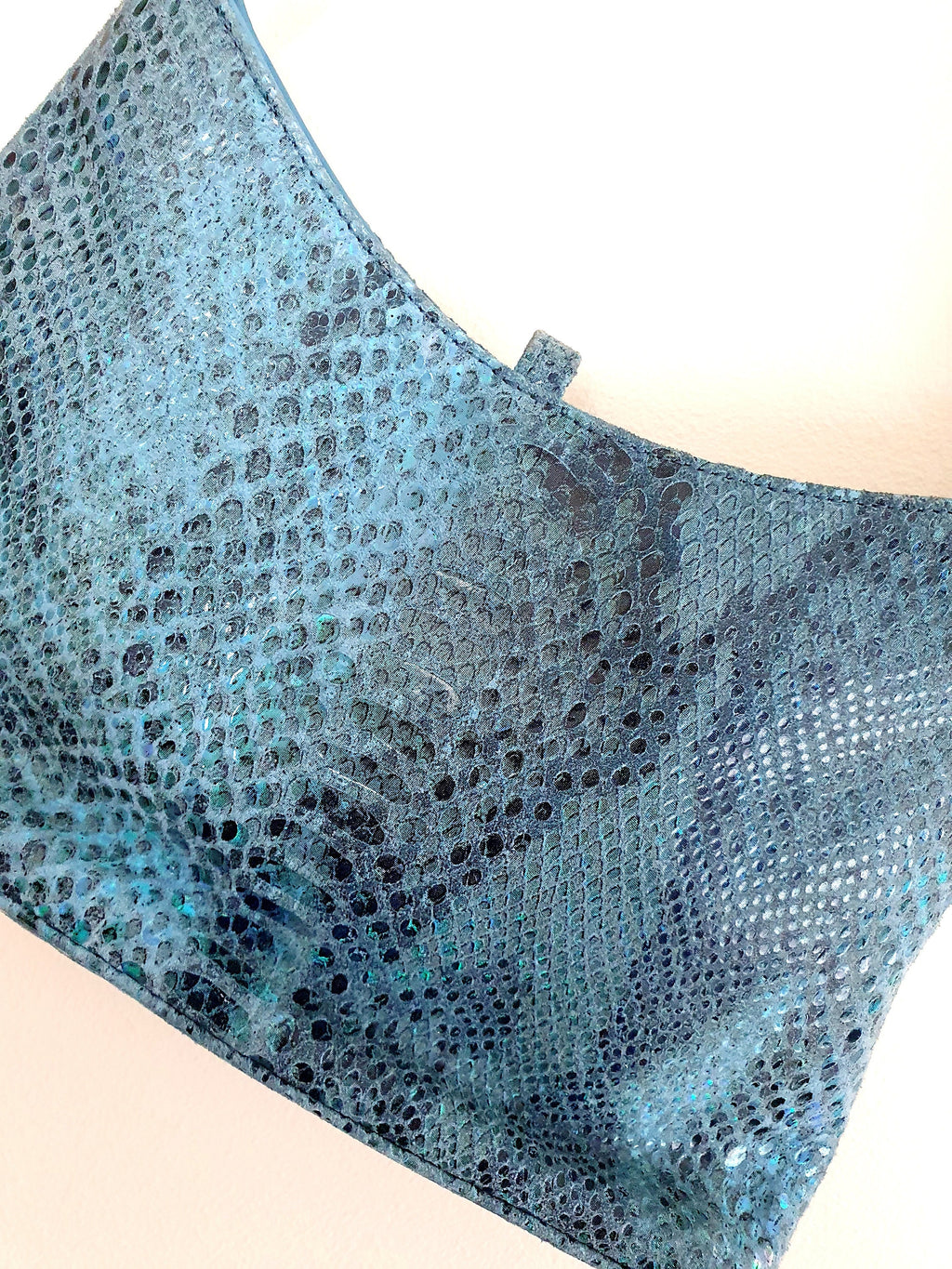 Y2k Leather Mermaid Purse Baguette