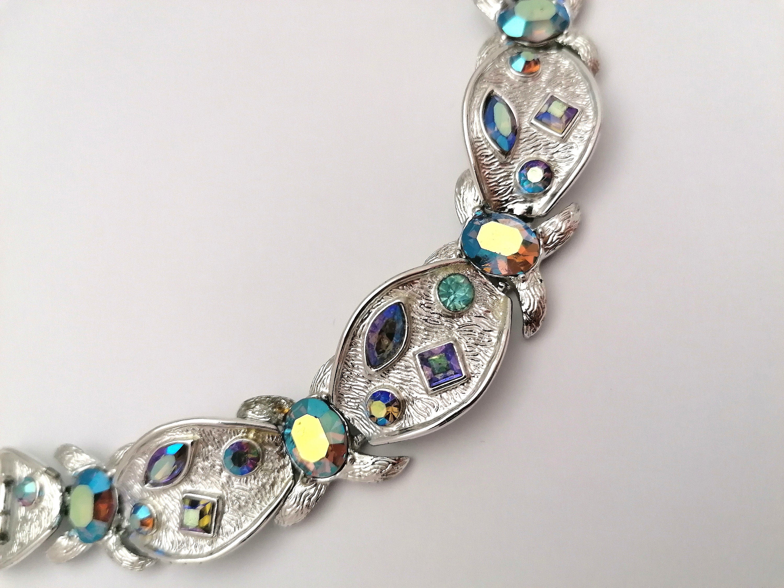 60s Corocraft Crystal Rhinestone Bracelet