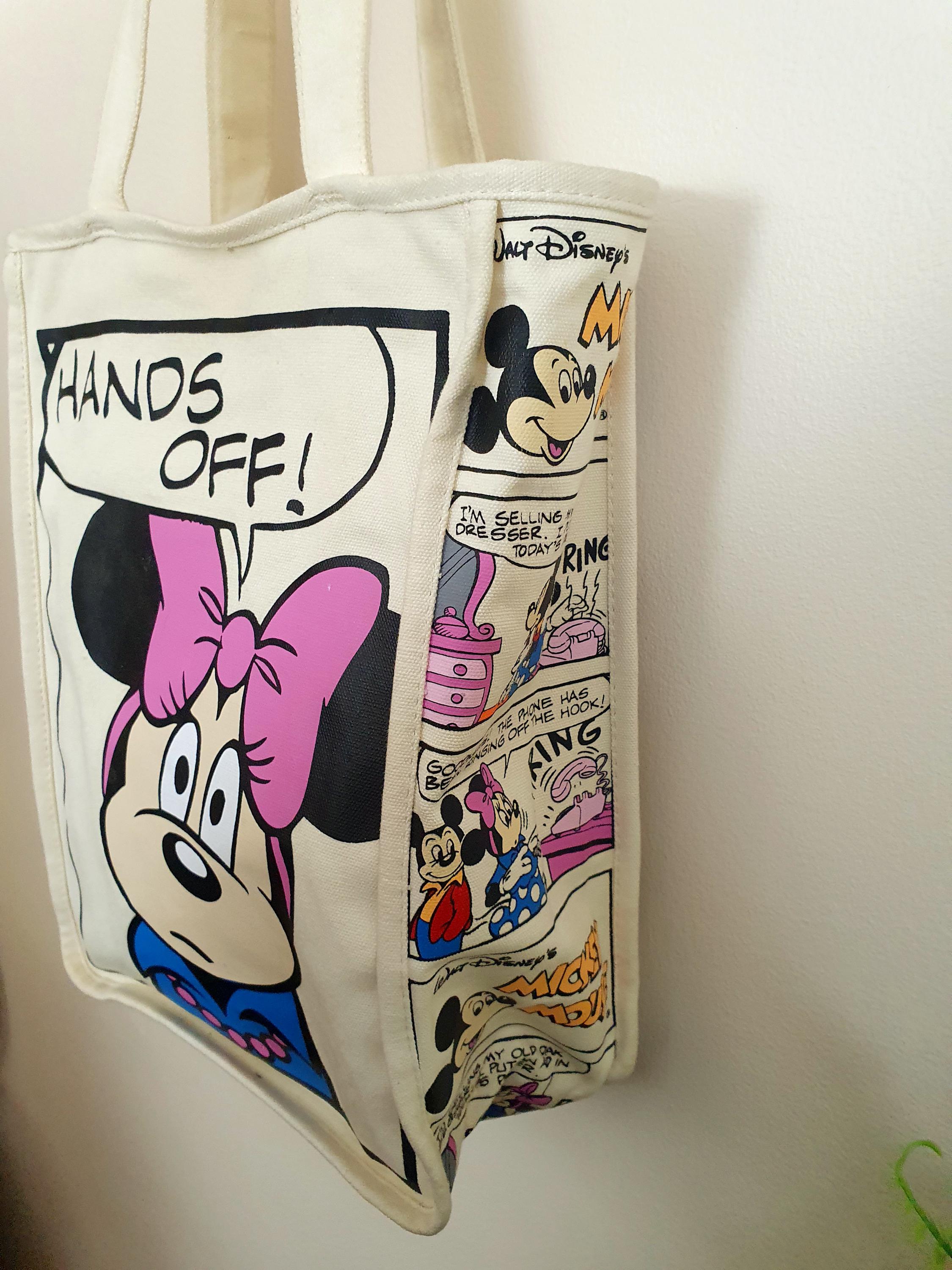 Vintage  Minnie Mouse Canvas Tote Bag