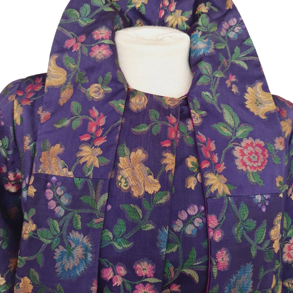 1960s Swing Coat With Attached Scarf