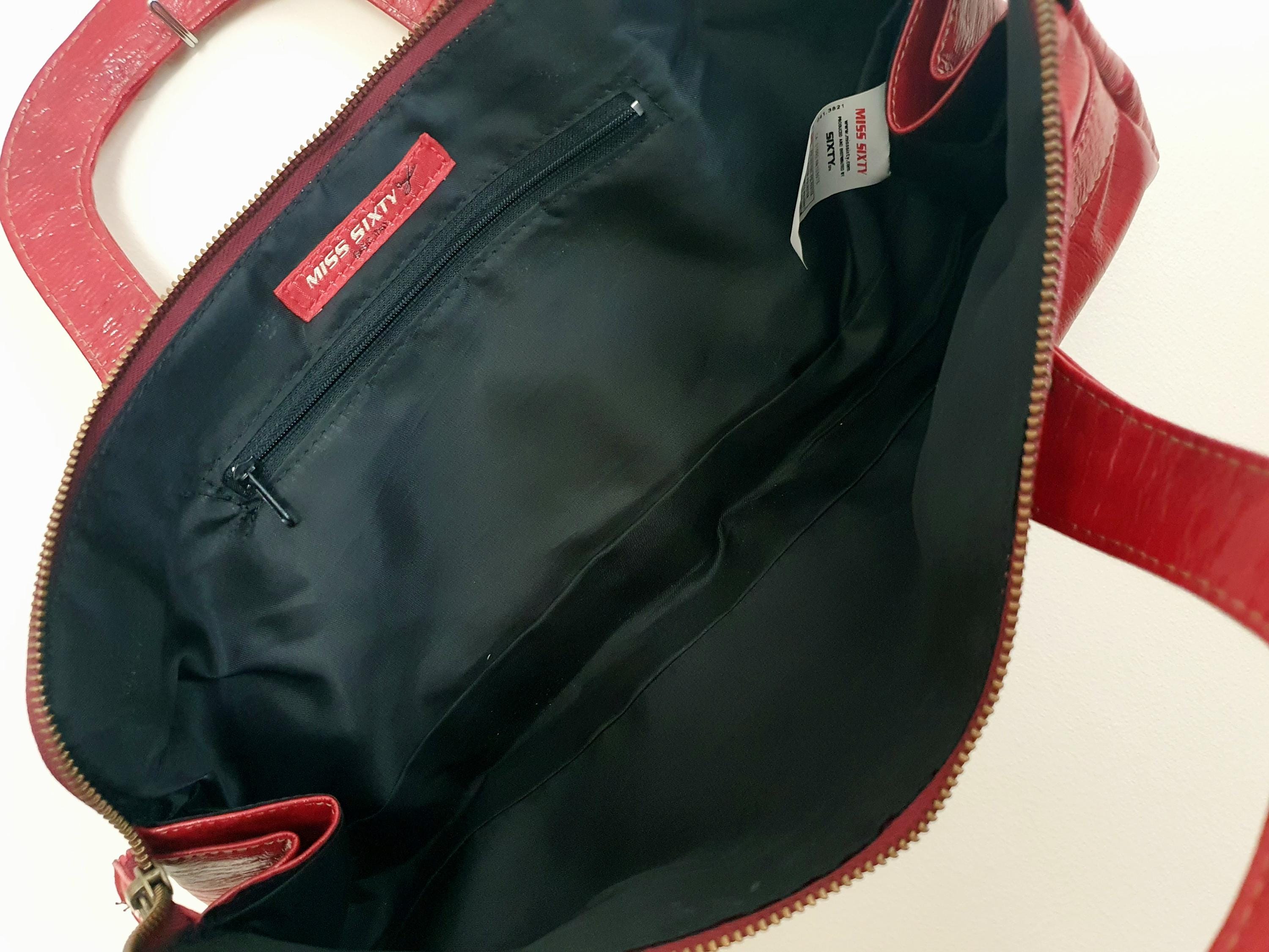 Miss Sixty Vintage Red Shoulder Bag