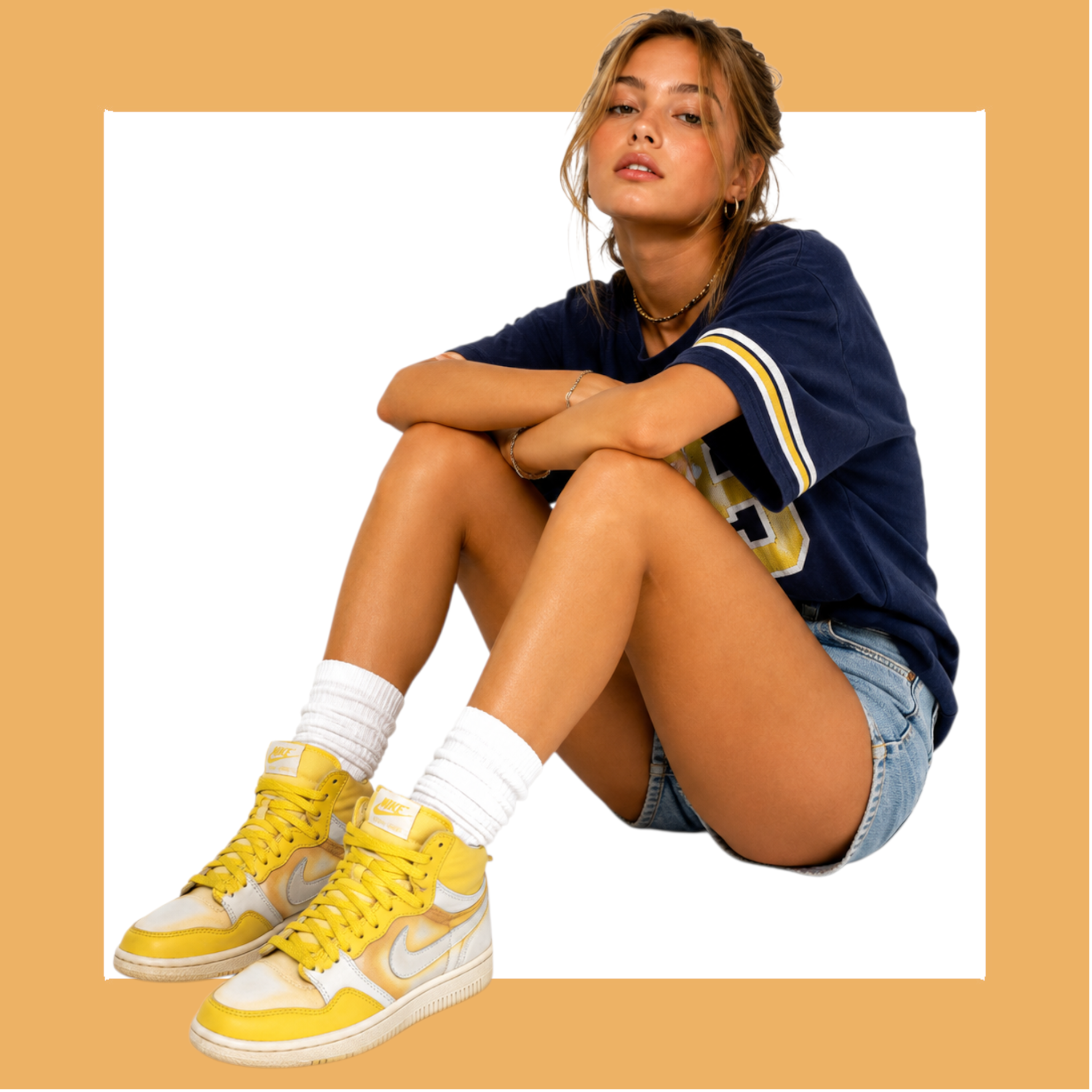 Womans Vintage Retro Nike Sports Shoes