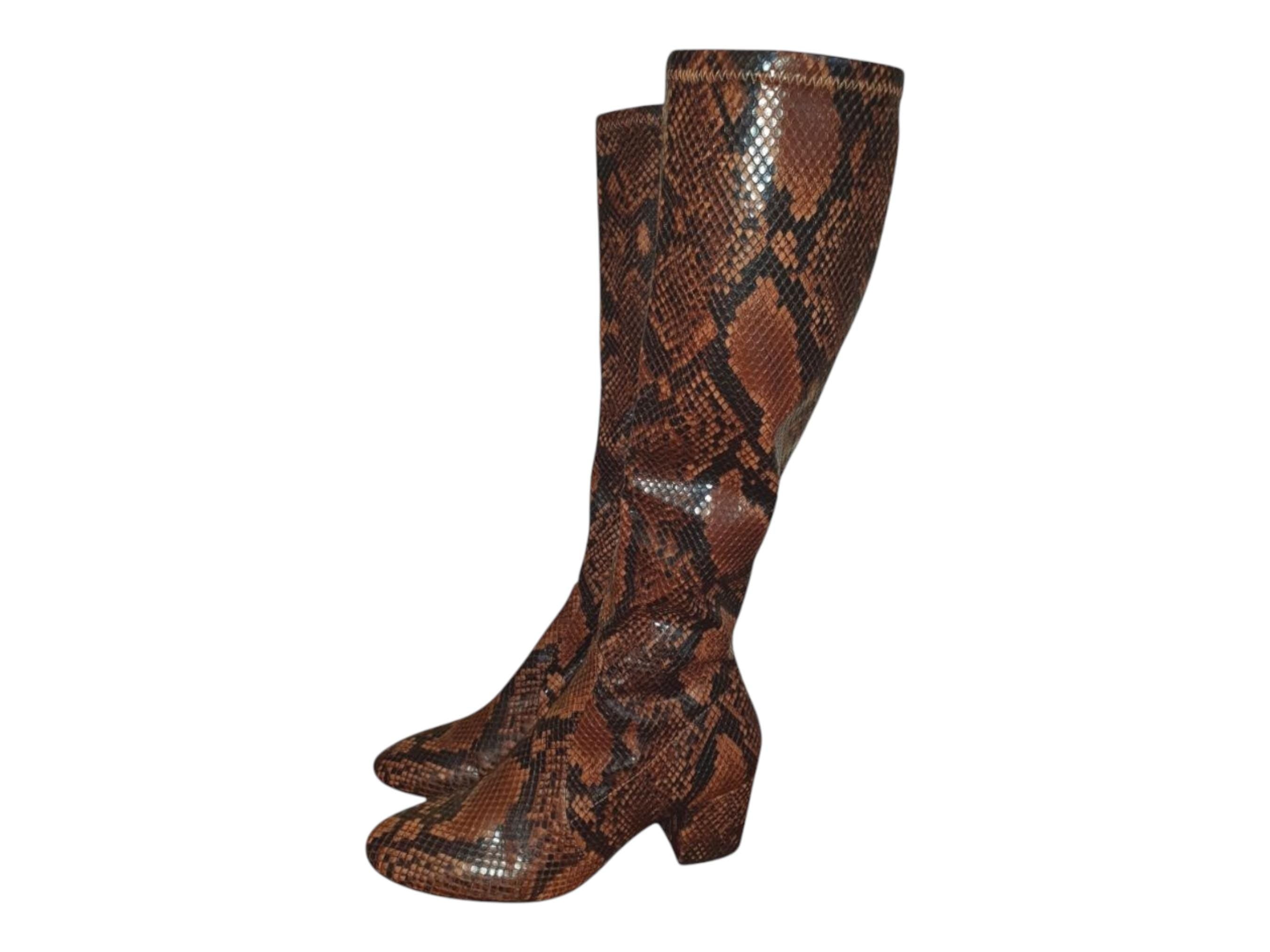 Y2k Brown Aldo Chunky Heel