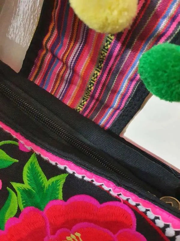 Vintage Floral Bohemian Shoulder Bag