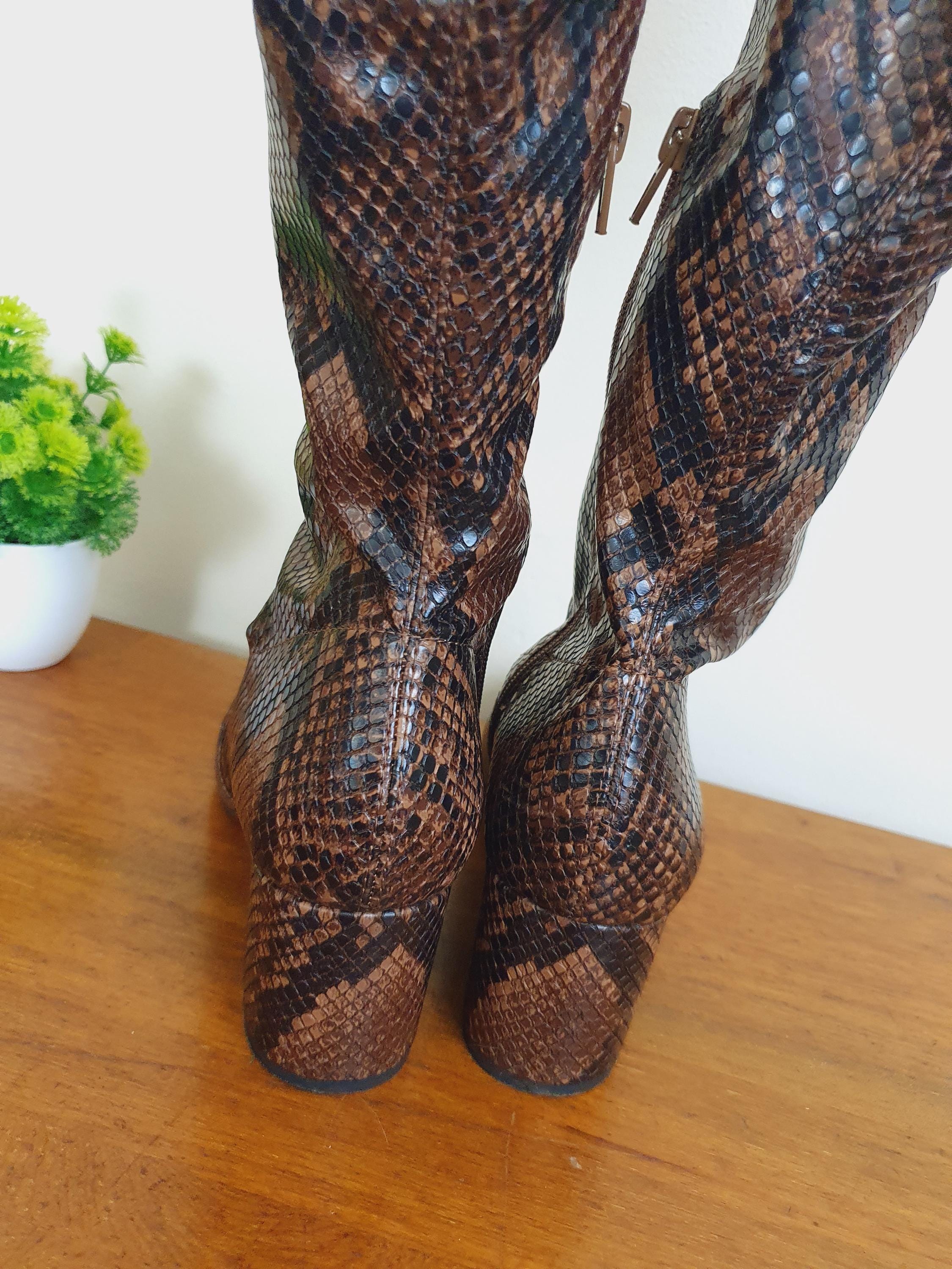 Y2k Brown Aldo Chunky Heel