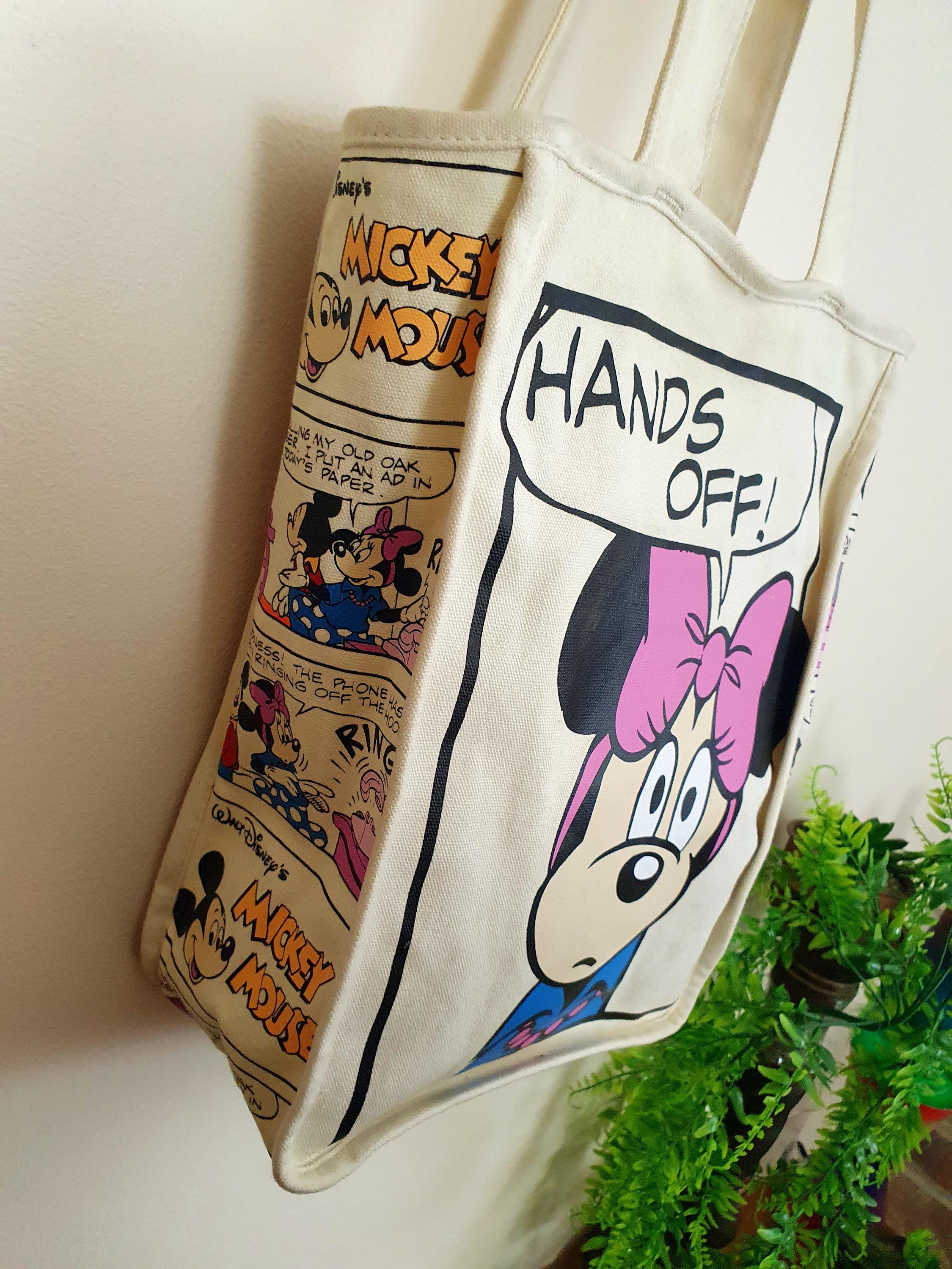 Vintage  Minnie Mouse Canvas Tote Bag