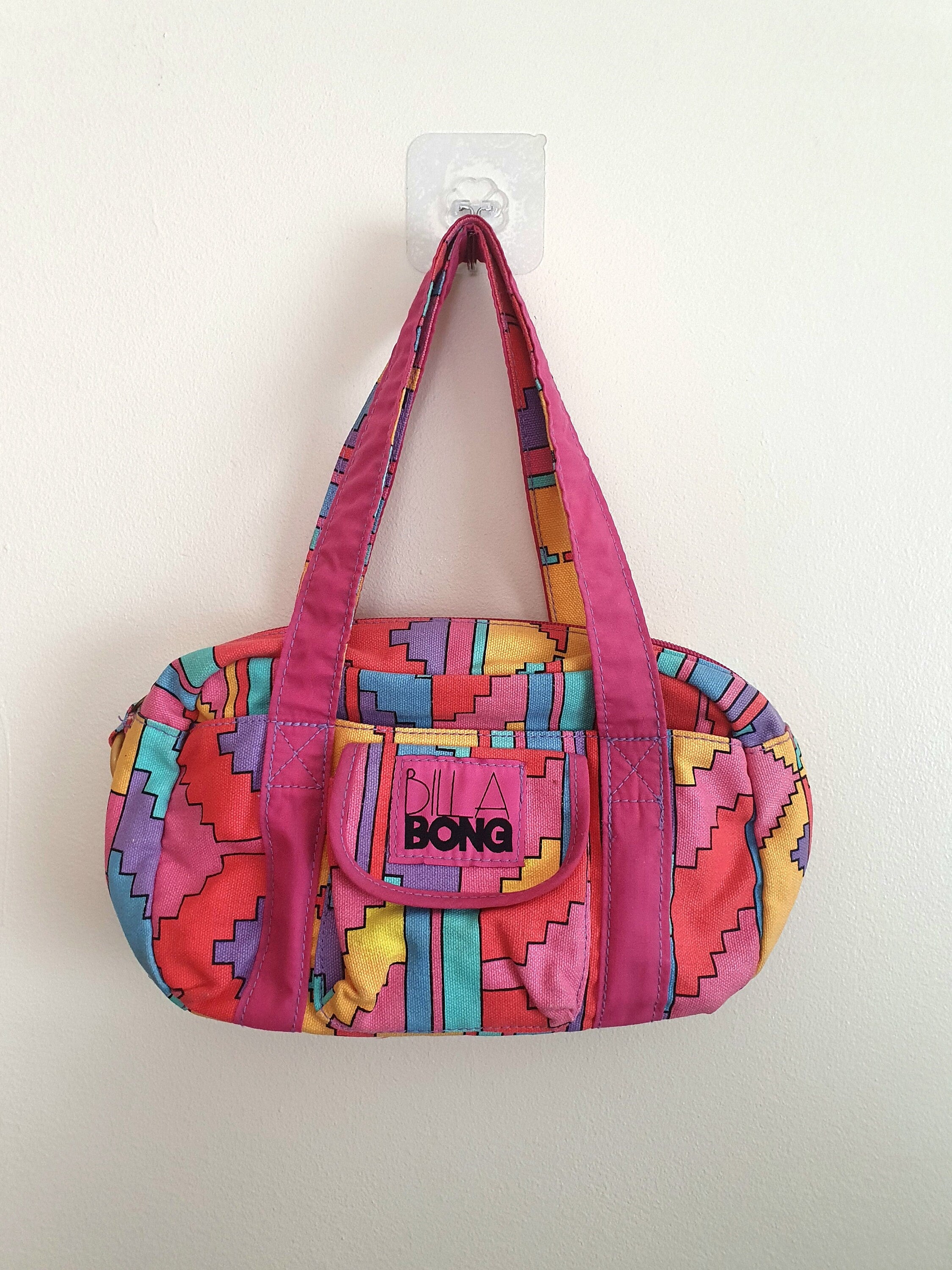 90s Y2k Colourful Billabong Handbag