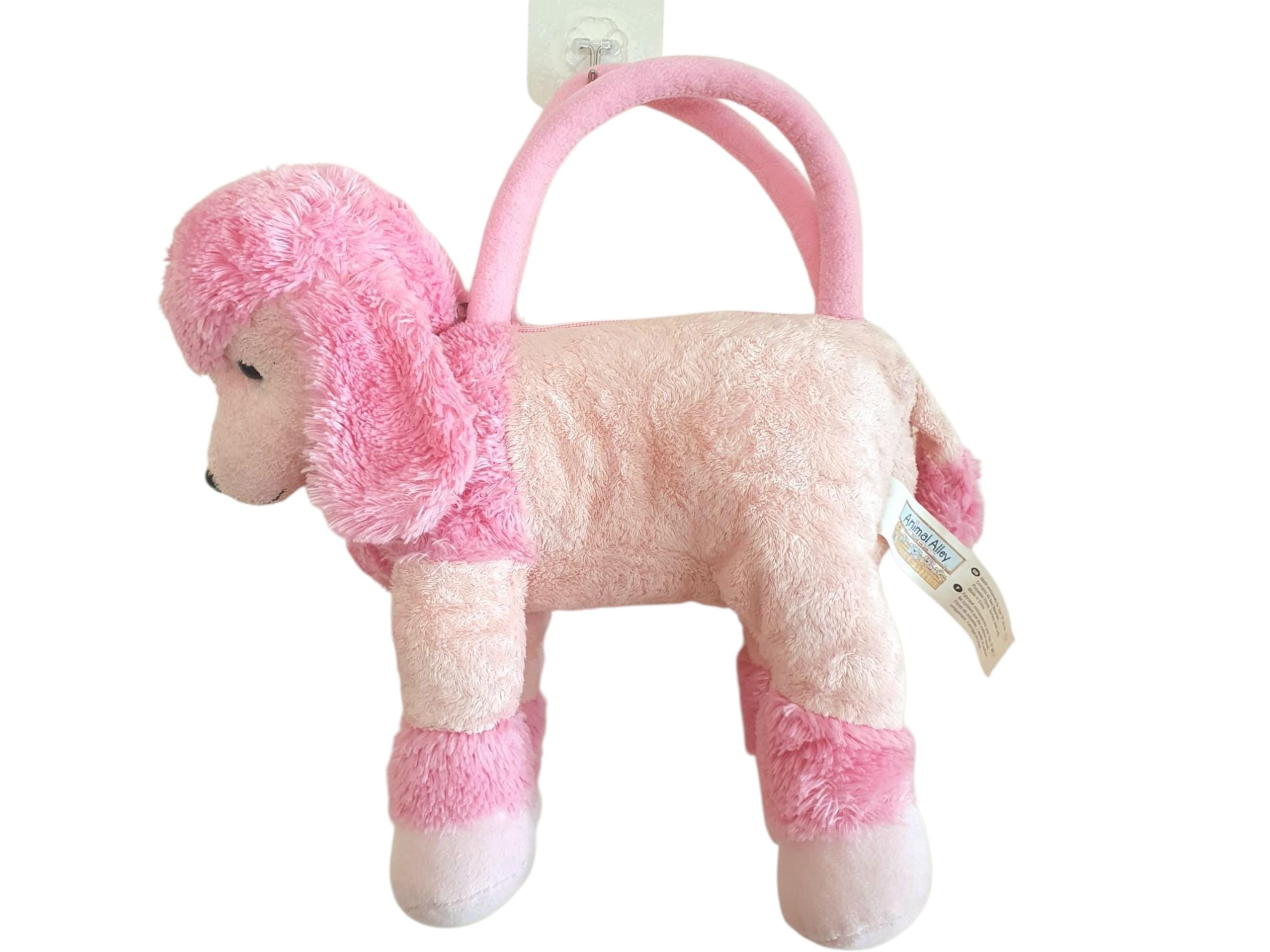 Rare y2k Plush Pink Poodle Purse