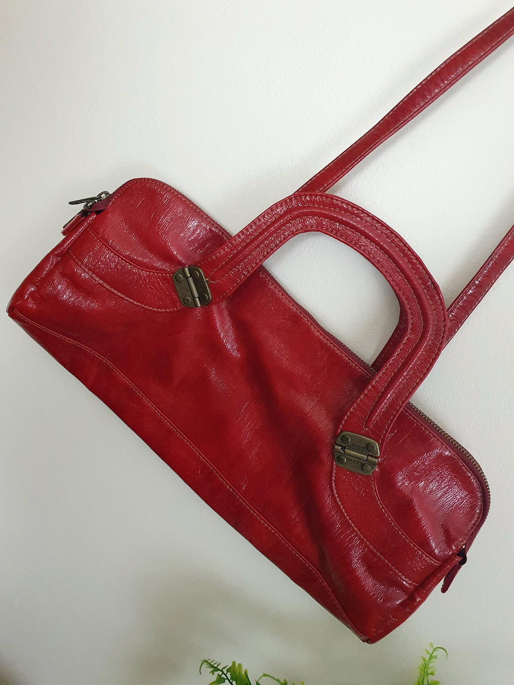 Miss Sixty Vintage Red Shoulder Bag