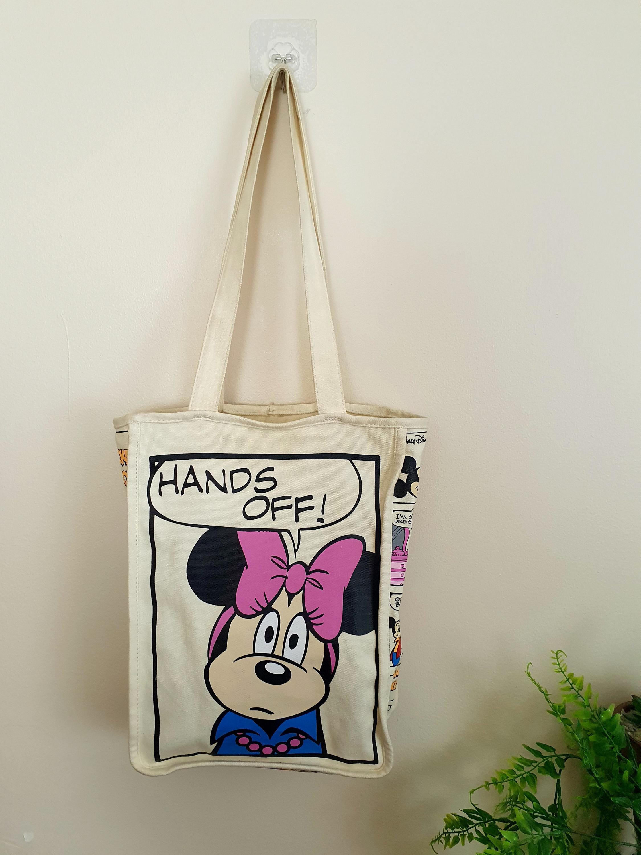 Vintage  Minnie Mouse Canvas Tote Bag
