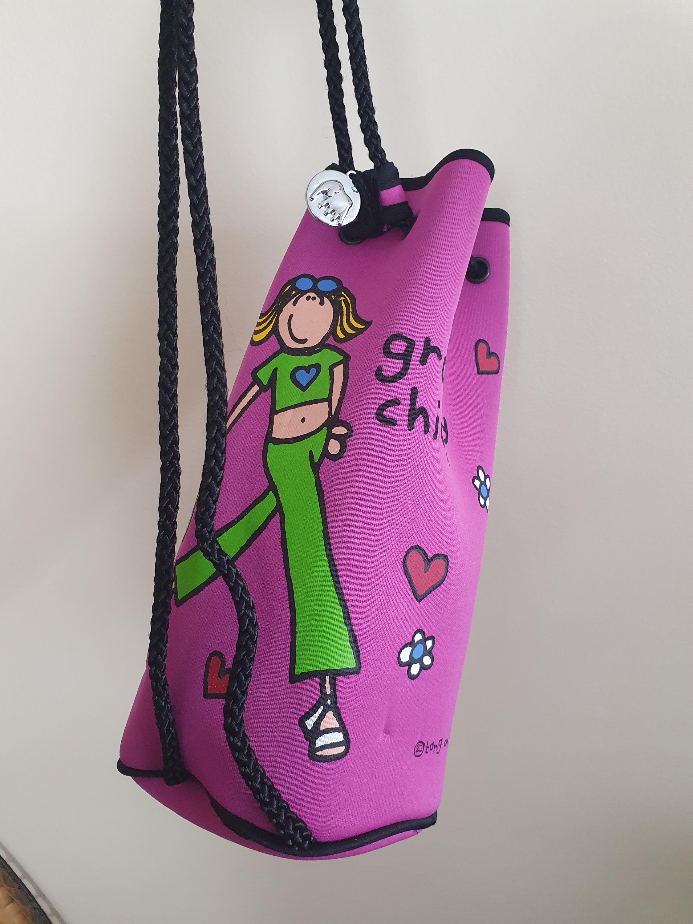Y2k Mini Drawstring Duffle Bag