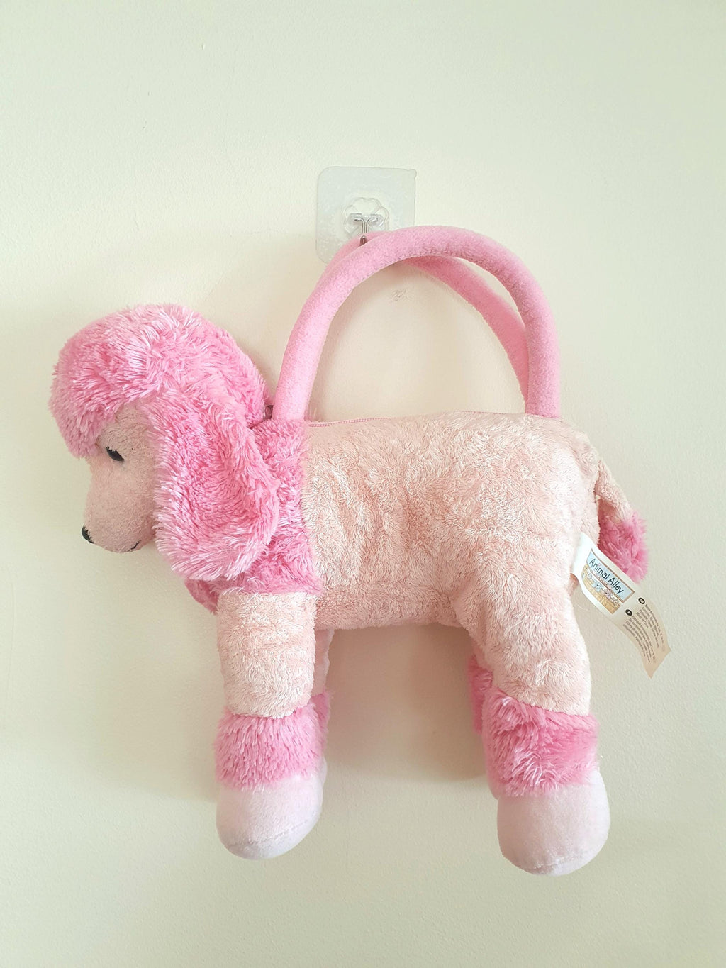 Rare y2k Plush Pink Poodle Purse