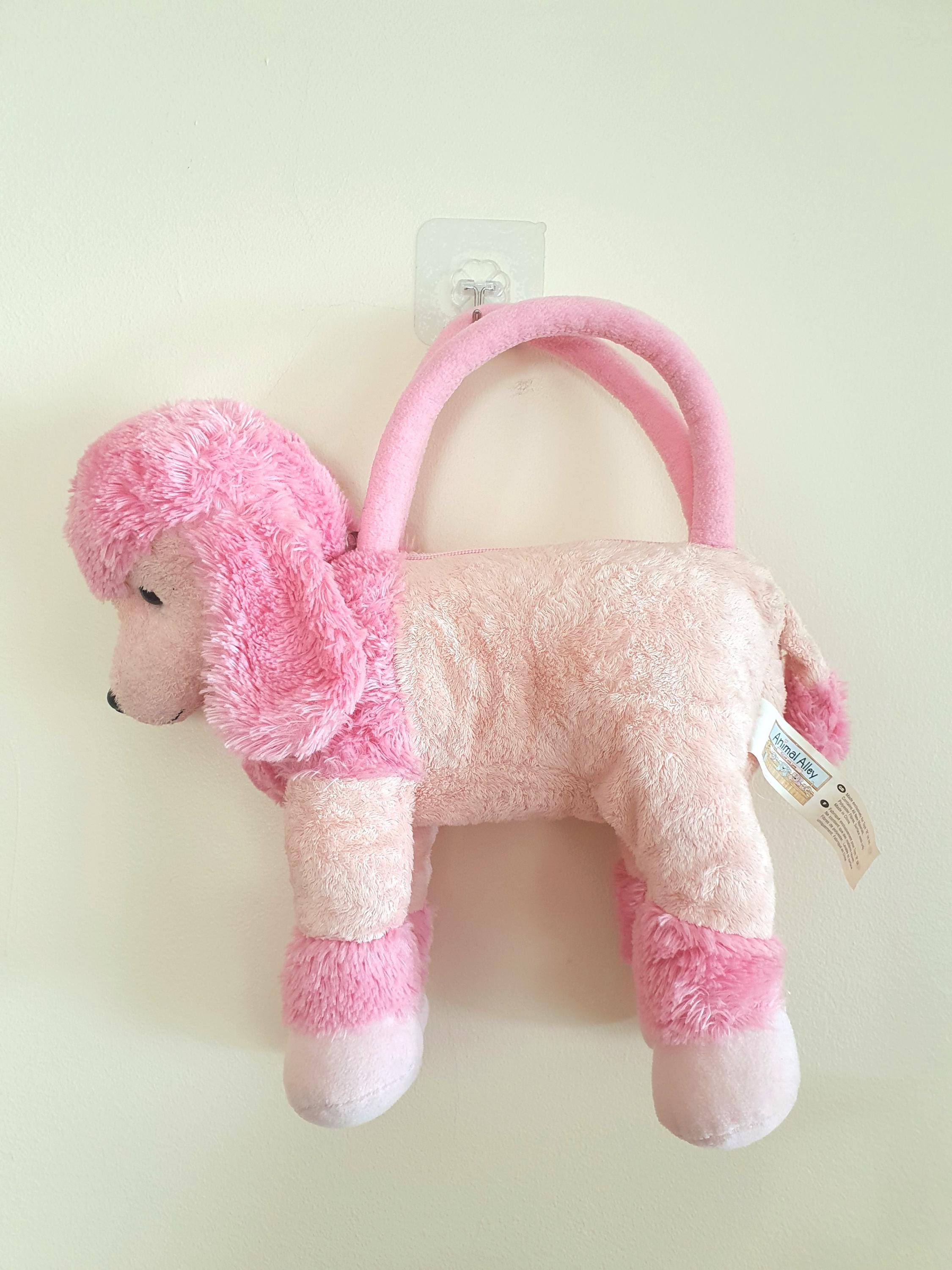 Rare y2k Plush Pink Poodle Purse