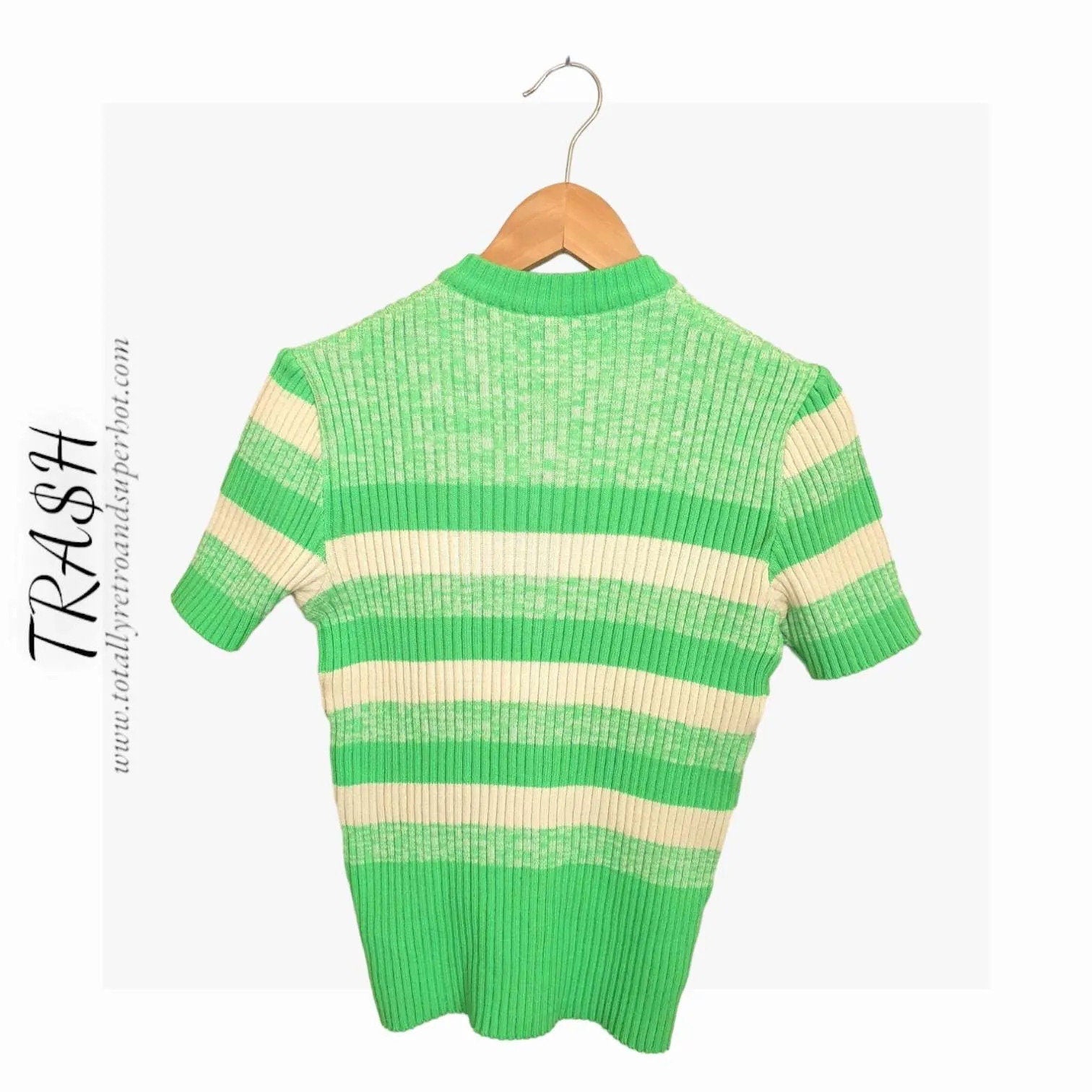 Vintage 1960s 1970s Mod Sweater