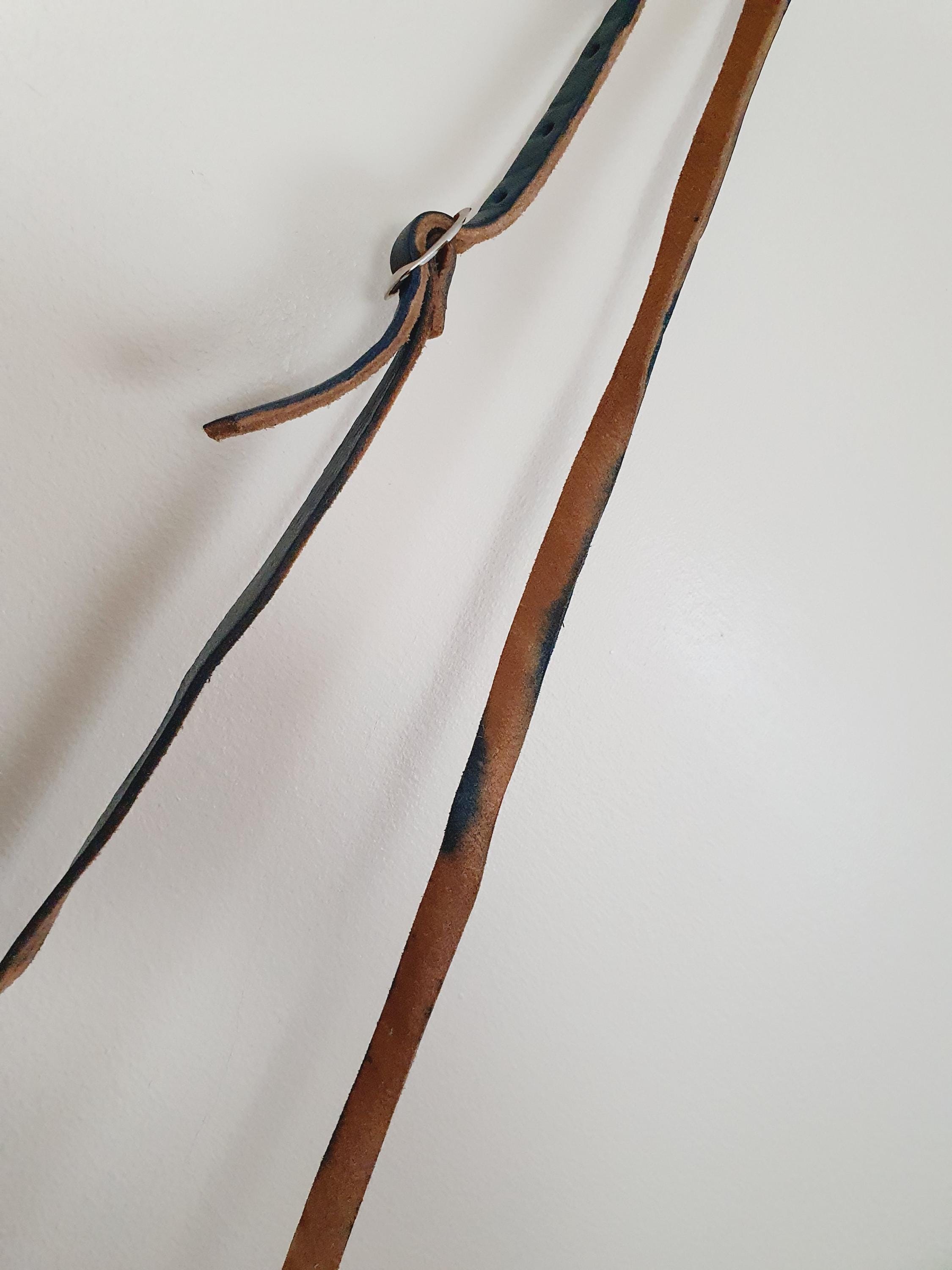 1970s Unique Leather Shoulder Bag
